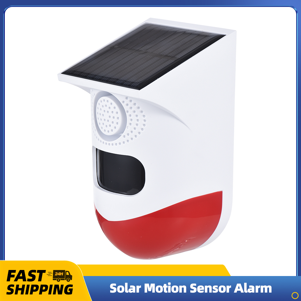 Solar Motion Sensor Alarm Outd - Outdoor Lighting Wire ulasan dan harga
