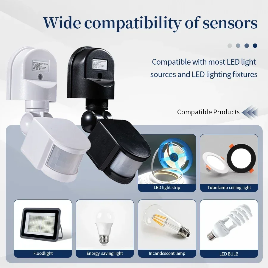 12V PIR Motion Sensor 110-240V - Outdoor Lighting With Motion Sensor ulasan dan harga