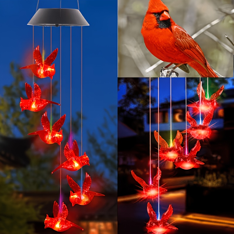 Solar-Powered Flaming Bird Win - Outdoor Lighting Waterproof ulasan dan harga
