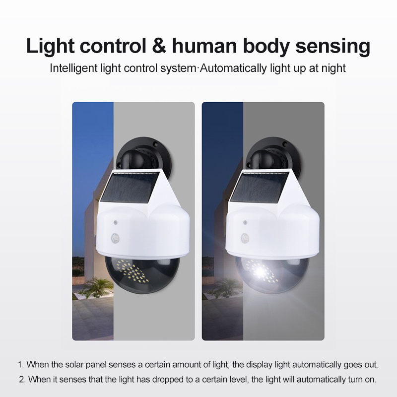 Solar Simulation Camera Motion - Outdoor Lighting With Motion Sensor ulasan dan harga