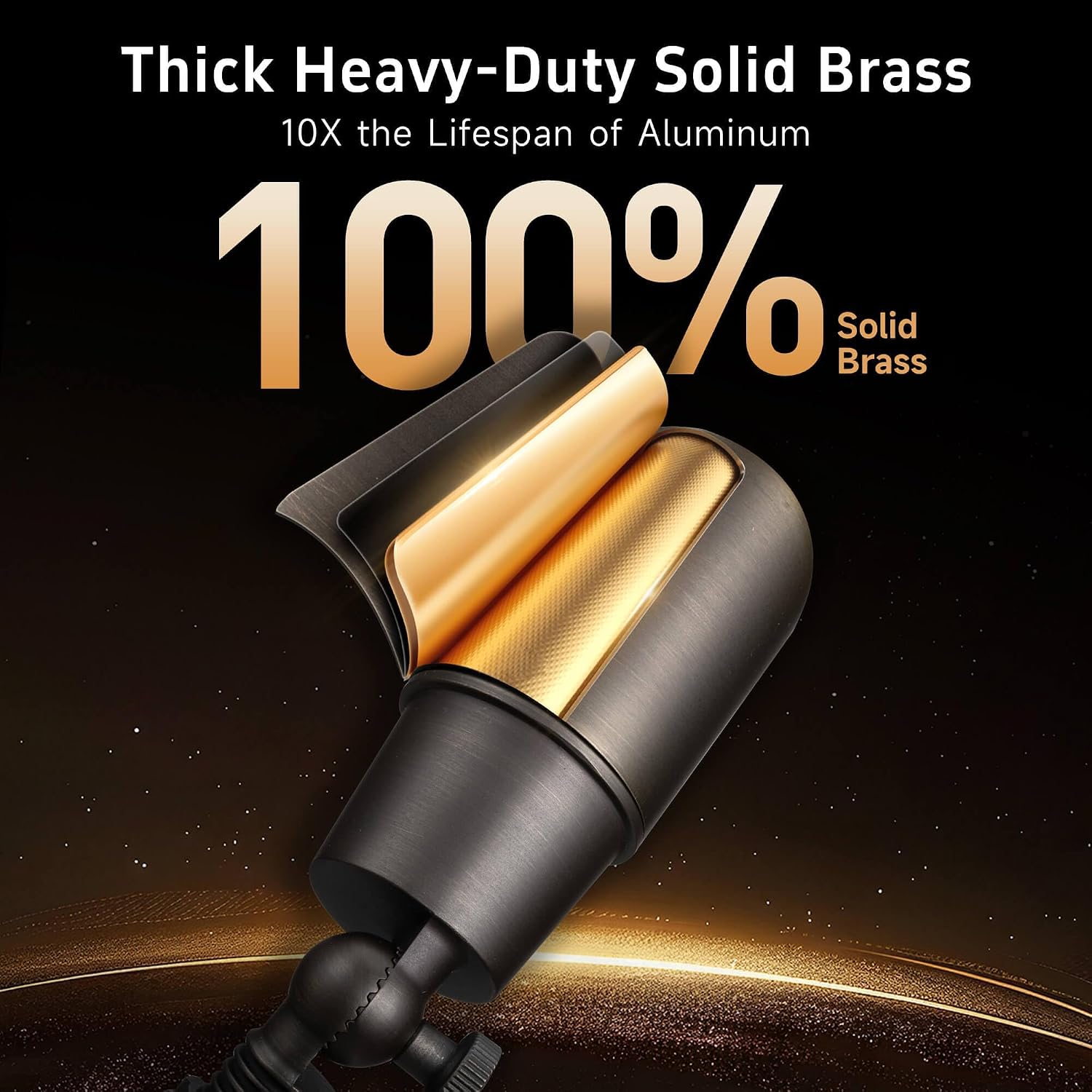 Brass Landscape Lighting Outdo - Outdoor Lighting Wire ulasan dan harga