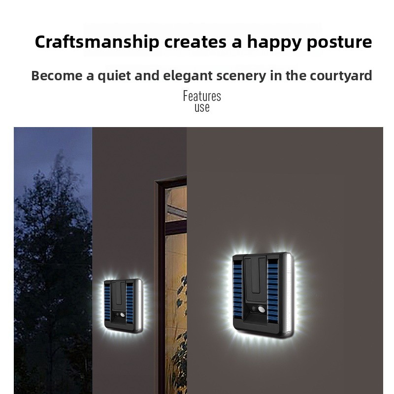 New Smart Outdoor Foldable Sol - Outdoor Lighting With Motion Sensor ulasan dan harga