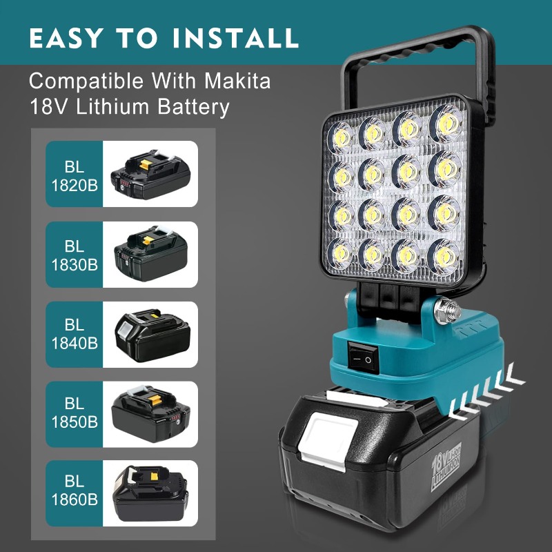 Portable Construction Site Flo - Outdoor Lighting Milwaukee ulasan dan harga