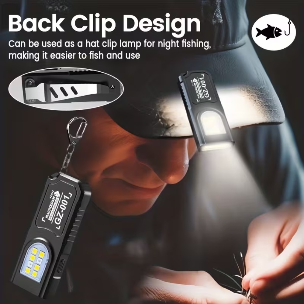 Mini COB LED Keychain Flashlig - Outdoor Lighting Guide ulasan dan harga