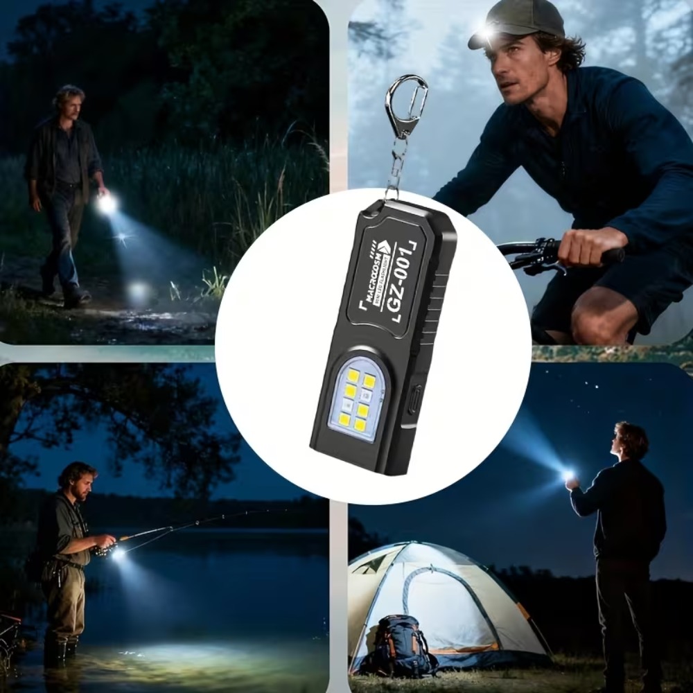Mini COB LED Keychain Flashlig - Outdoor Lighting Guide ulasan dan harga